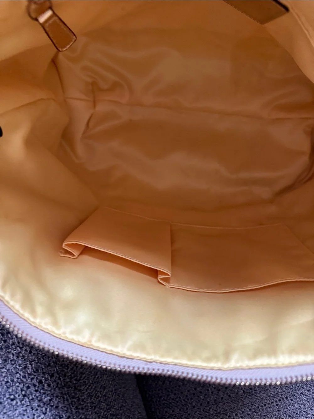 Coach POPPY Beige Signature Floral Tote with Multicolor Accents - Picture 14 of 17